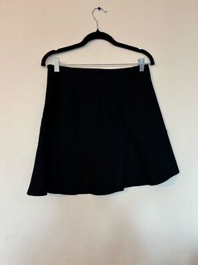 L'AGENCE Black Circle Skirt - Flared Silhouette